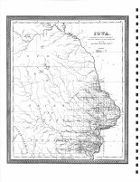 Iowa State Map, Bremer County 1894